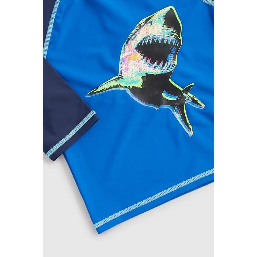 MOTHERCARE SALE, 2 Piece Shark Sunsafe Rash Vest and Shorts Swimwear — gambar 3